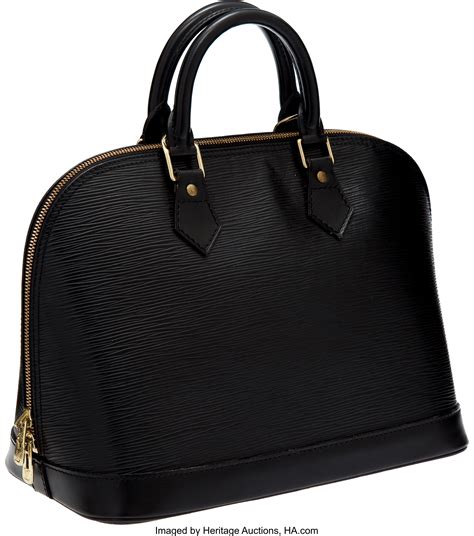 louis vuitton bag alma black